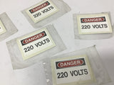 Danger Voltage Stickers Lot Of 11