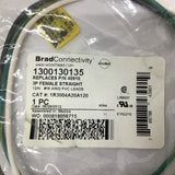 Brad Connectivity 1R3004A20A120 3P Female Straight 12" 16 AWG Lot Of 3