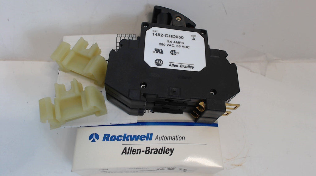 Allen Bradley 1492-Ghd050 - Double Pole Circuit Breaker - 250 Vac - Ser A