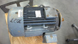 LEROY SOMER,  LR36807---LS160ML, 15HP, 3500 RPM, 2P, 230/460V, 254TC FR,