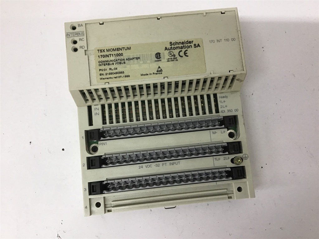 Schneider Automation 170ADI35000 170INT11000 Communication Adaptor