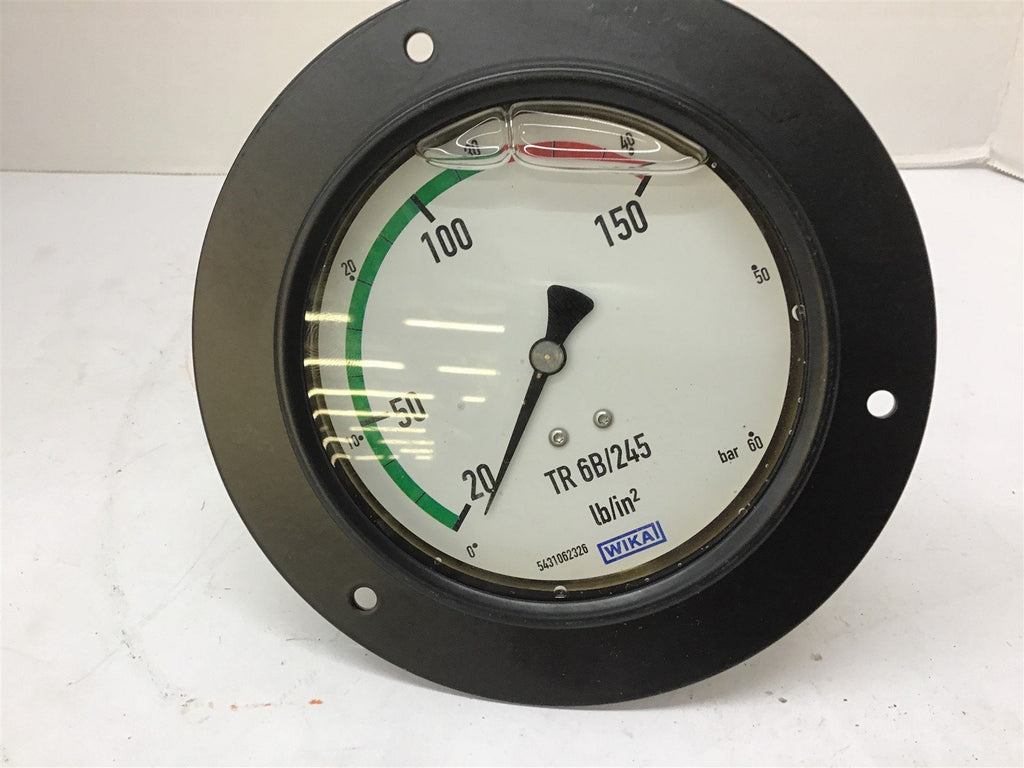 Wika TR 6B/245 Pressure Gauge 0-150 lb/in