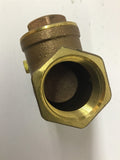 Matco 200 WOG Brass Check Valve 1"