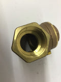 Matco 200 WOG Brass Check Valve 1"