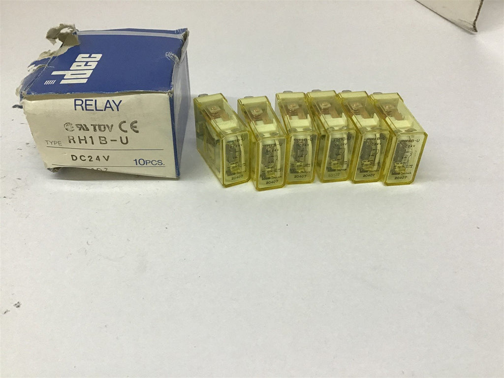 IDEC RH1B-U Relay Lot Of 6