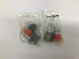 Telemecanique XB5AT42 Pushbutton Switch Lot Of 2