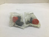 Telemecanique XB5AT42 Pushbutton Switch Lot Of 2