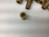 Bronze Fitting 9/16" Lip OD x 7/16" OD x 5/16" ID Lot Of 27