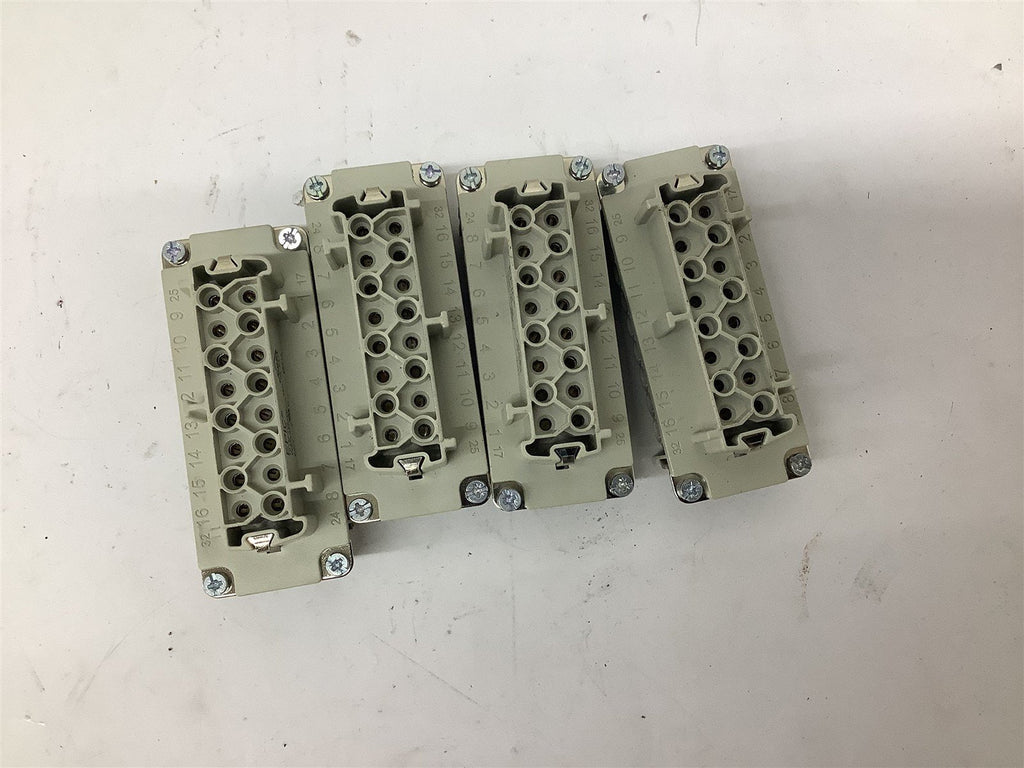 Epic H-BE 16SBDR Connector Lot Of 4