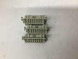 Epic H-BE 10.1950 Connector 16 A 380 V Lot Of 3