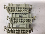 Epic H-BE 10.1950 Connector 16 A 380 V Lot Of 3