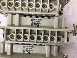 Epic H-BE 10.1950 Connector 16 A 380 V Lot Of 3