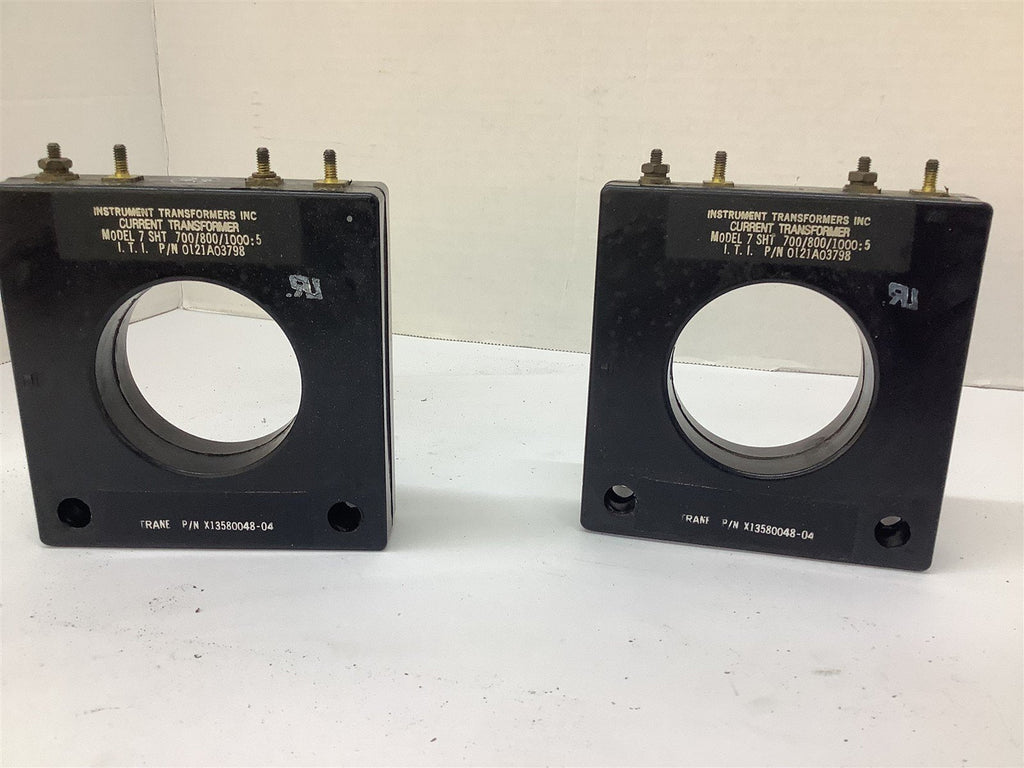 Instrument Transformer Inc 7 SHT 0121A3798 Current Transformer Lot Of 2