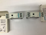 Siemens 3RP1512-1AP30 Time Relay Lot Of 2