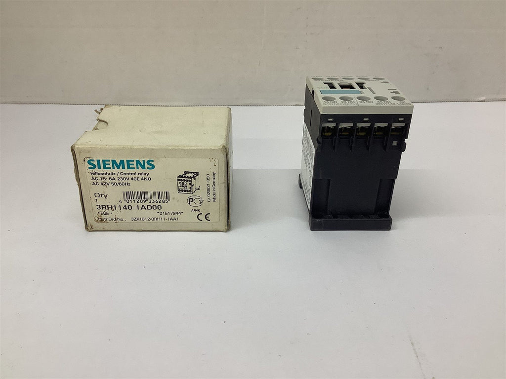 Siemens 3RH1140-1AD00 Control Relay