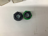 Schneider ZB5 AW333 Illuminated Green Push Button Lot Of 4