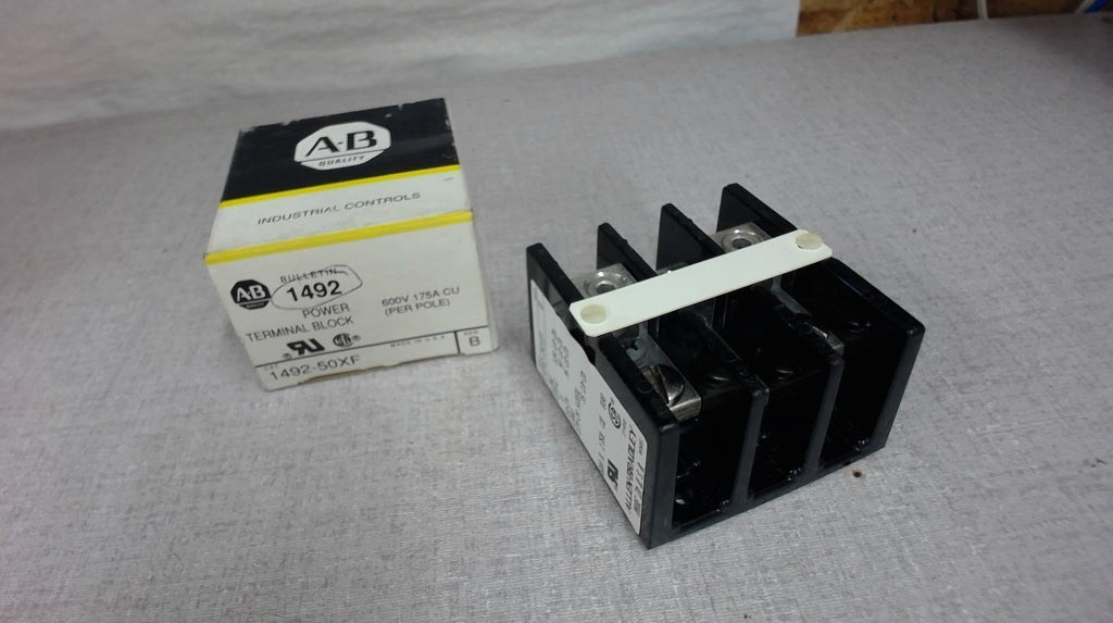 Allen Bradley Power Terminal Block 1492-50Xf