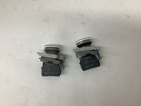 Schneider ZBV-G1 Pilot Light Lot OF 2