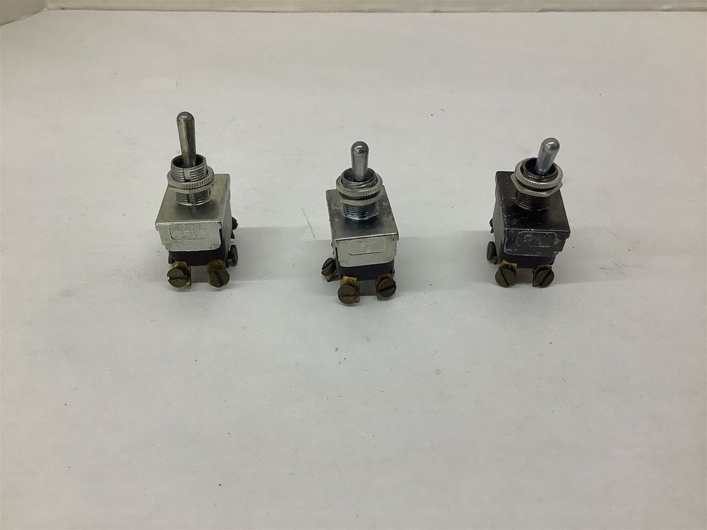 McGill 15A Toggle Switch Lot Of 3