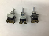 McGill 15A Toggle Switch Lot Of 3