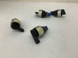 EAO 14-556-025.0 Selector Switches Lot Of 4