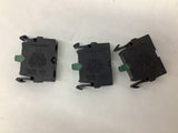 Moeller M22-K10 Contact Block Lot Of 3