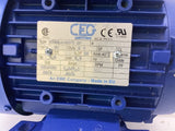 CEG MTOML80B2/2 AC Motor 1.5 Hp 230/450 V 3600 Rpm 2 P Fr 80 3 Ph 60 Hz