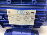 CEG MT0ML80B2/2 AC Motor 1.5 Hp 230/460 V 3600 Rpm 2P Fr 80 3 Ph 60 Hz SP