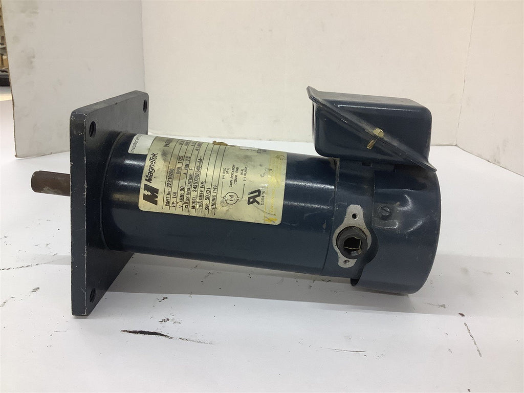 Magnetek D038 34357352543-0A Variable Speed Motor DC Motor 1/4HP 1725RPM 56CF