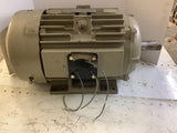 General Electric 5KS2865AA408A AC Motor 15 HP 460 V 880 RPM 286T 3 PH 60 Hz TEFC