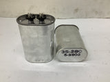 GE 97F6140 Capacitor 280 VAC 60 Hz Lot Of 2