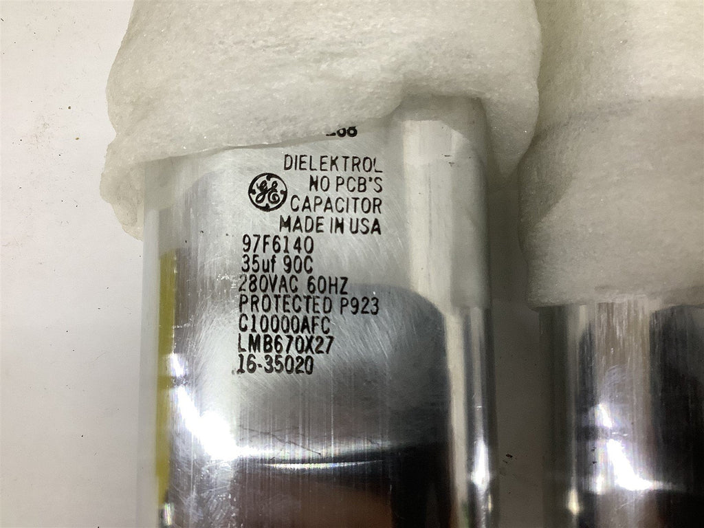 GE 97F6140 Capacitor 280 VAC 60 Hz Lot Of 3