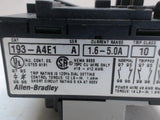 ALLEN-BRADLEY OVERLOAD RELAY   193-A431  SER A  1.6- 5.0A - CLASS 10 - NEW