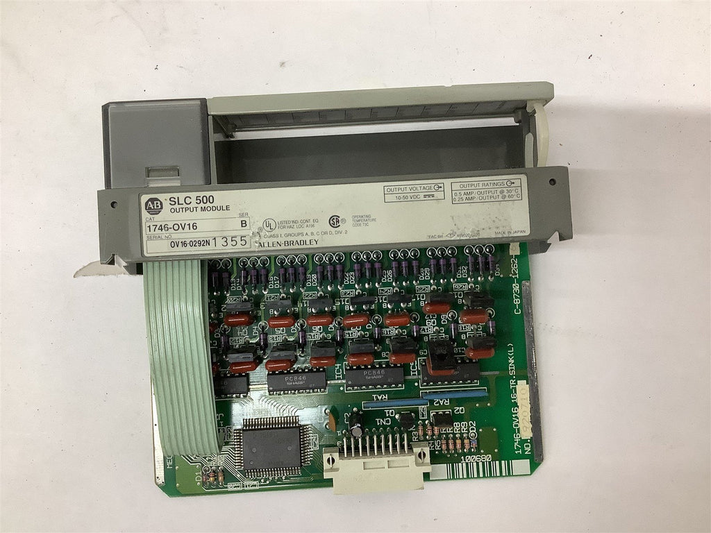 Allen Bradley 1746-OV16 SER B SLC500 Output Module