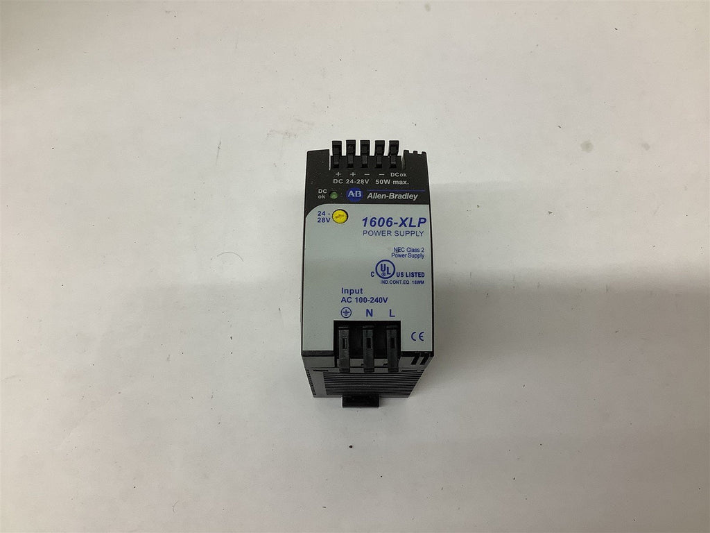 Allen Bradley 1606-XLP50E Power Supply 24-28 VDC 2.1 A Max 50 W