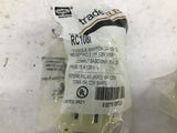 Hubbell RC108I Toggle Switch and Receptacle 120/125V Lot Of 2