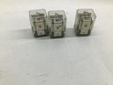 Potter & Brumfield KUP-5A15-120 Relay 120V 50/60Hz Lot Of 3