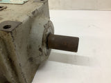 Von Ruden 3505 1:1 R 1" IN OUT Shaft Gear Reducer