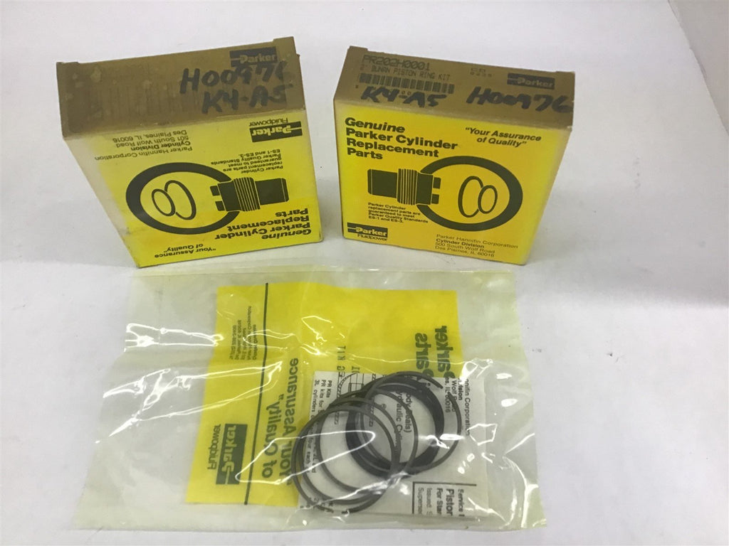 Parker PR202H0001 2' Bunan Piston Ring Kit Lot Of 2