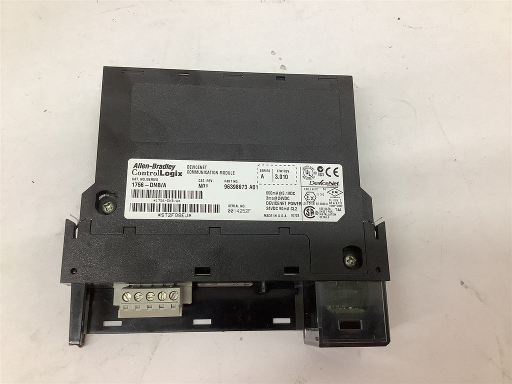 Allen-Bradley ControlLogix 1756-DNB/A Communication Module Ser A