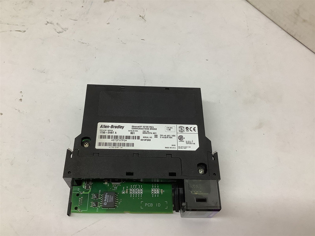 Allen Bradley ControlLogix 1756-ENBT B Communication Bridge