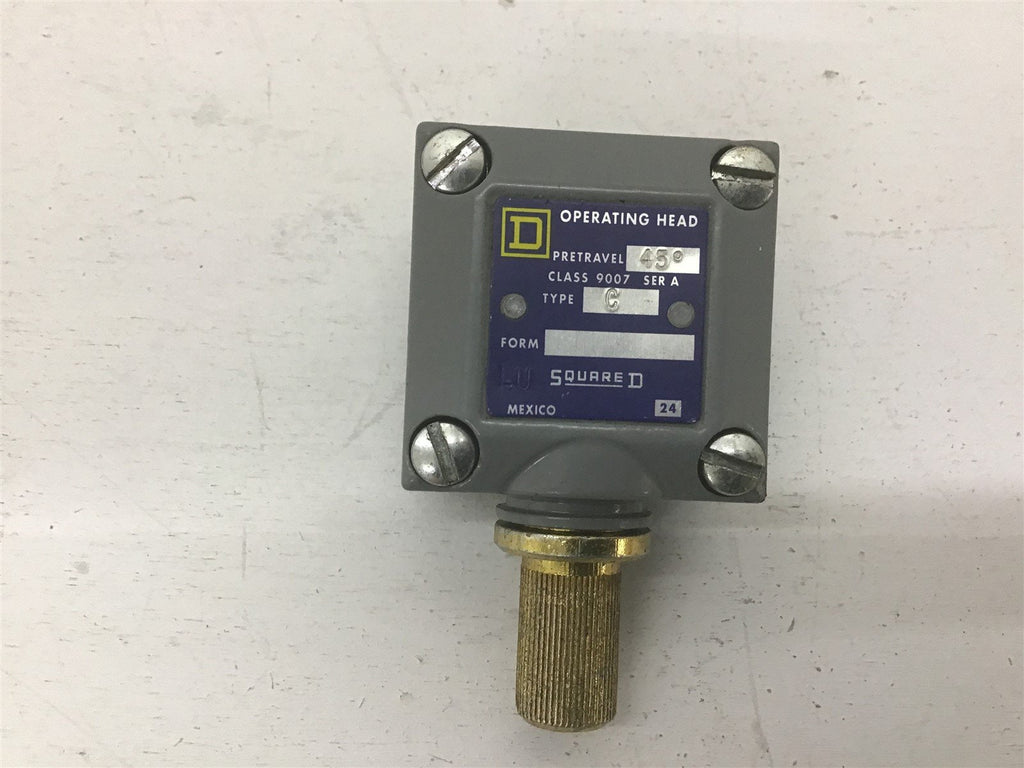 Square D Limit Switch Operating Head Class 9007 45 Degree Type C