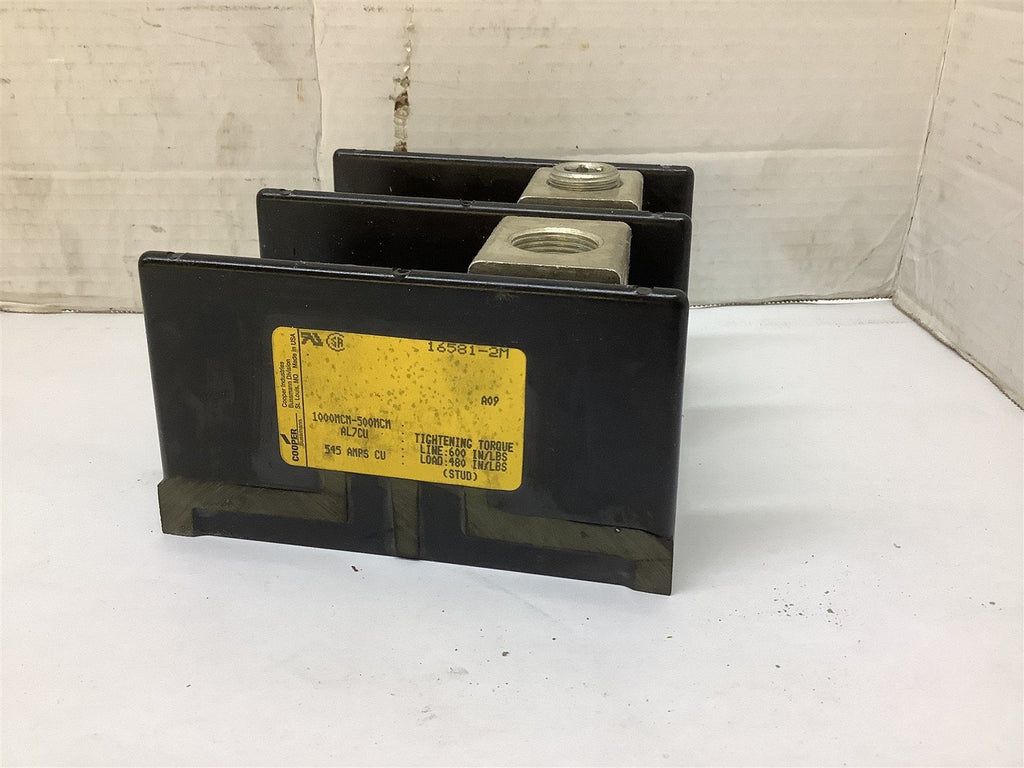 Bussmann 16581-2M Terminal Block