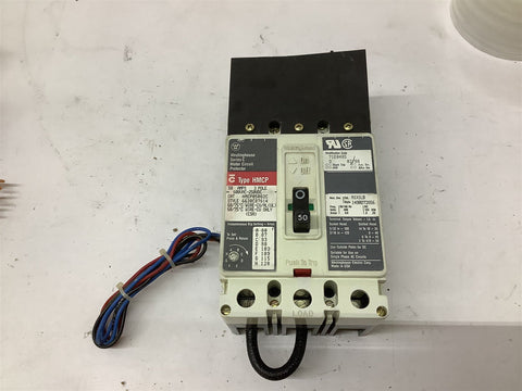 Westinghouse A1X1lb 50A 600VAC-250VDC HMCP Circuit Breaker