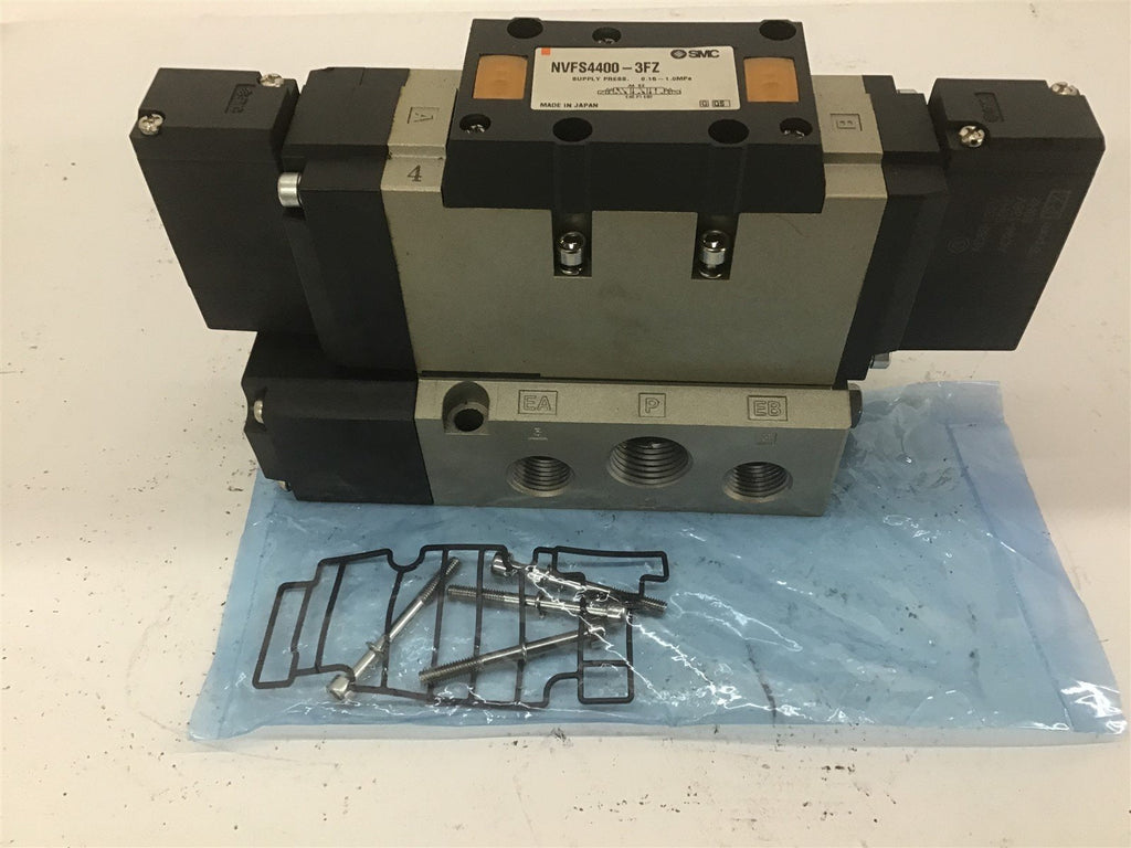 SMC NVS4400-3FZ Solenoid Pilot Valve 0.15-1.0 MPA