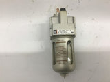 SMC NA2000-N01-3C Pneumatic Lubricator Lot Of 2