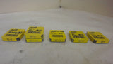 LOT OF 27 BUSSMANN FUSES, INCLUDES: MDL-10, AGC-1/2, AGC-1/4, ABC-15, & ABC-5