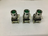 Allen Bradley 800T-QBL32G Lot Of 3