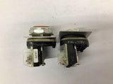 Allen Bradley 800T-A..T Orange Lot Of 2