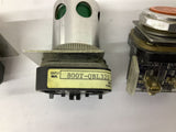 Allen Bradley Mixed Buttons Lot Of 4